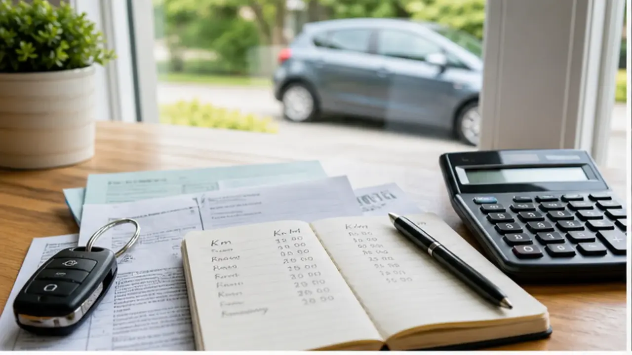 Clés de voiture, devis et calcul de kilométrage pour assurance auto