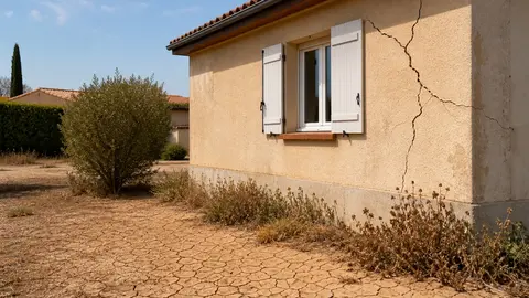 Sécheresse et fissures, la méthode pour faire jouer l’assurance habitation