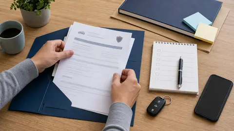 Dossier de régularisation assurance auto après permis récupéré