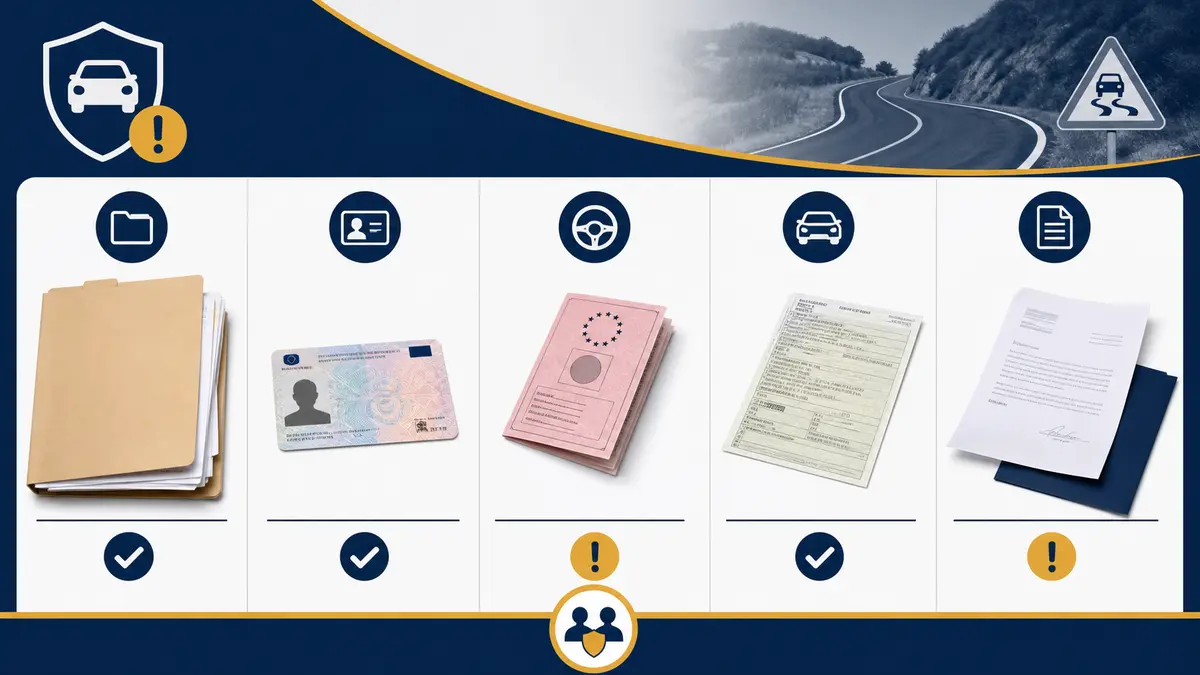 Documents à réunir pour rechercher une assurance auto après un antécédent de conduite sous alcool