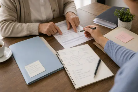 Organisation familiale et documents d’épargne comme alternative à une assurance obsèques tardive
