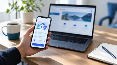 Résiliation d'assurance depuis un espace client en ligne