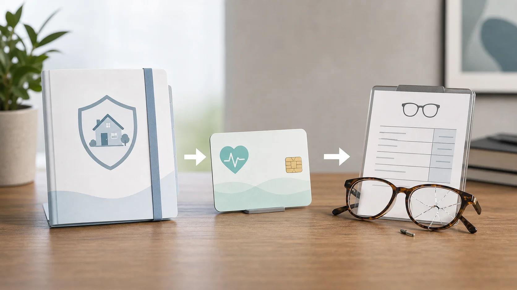 Parcours entre assurance habitation, mutuelle santé et devis opticien
