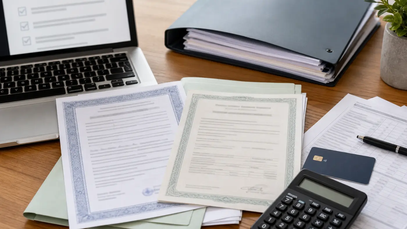 Dossier de documents pour souscrire une assurance décennale en ligne