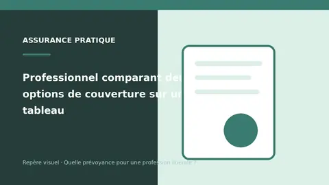Professionnel comparant deux options de couverture sur un tableau