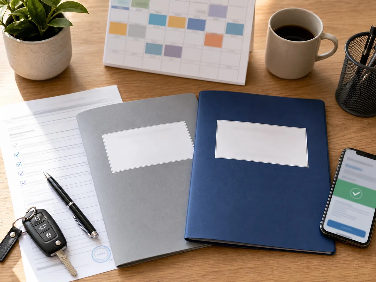 Dossiers de changement d assurance auto avec calendrier et preuve de couverture